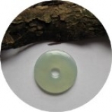 Serpentin, edel - Donut 30 mm