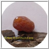 Granat Spessartin - Trommelstein, gebohrt