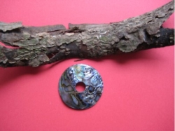 Abalone Paua Muschel - Donut (45 mm)